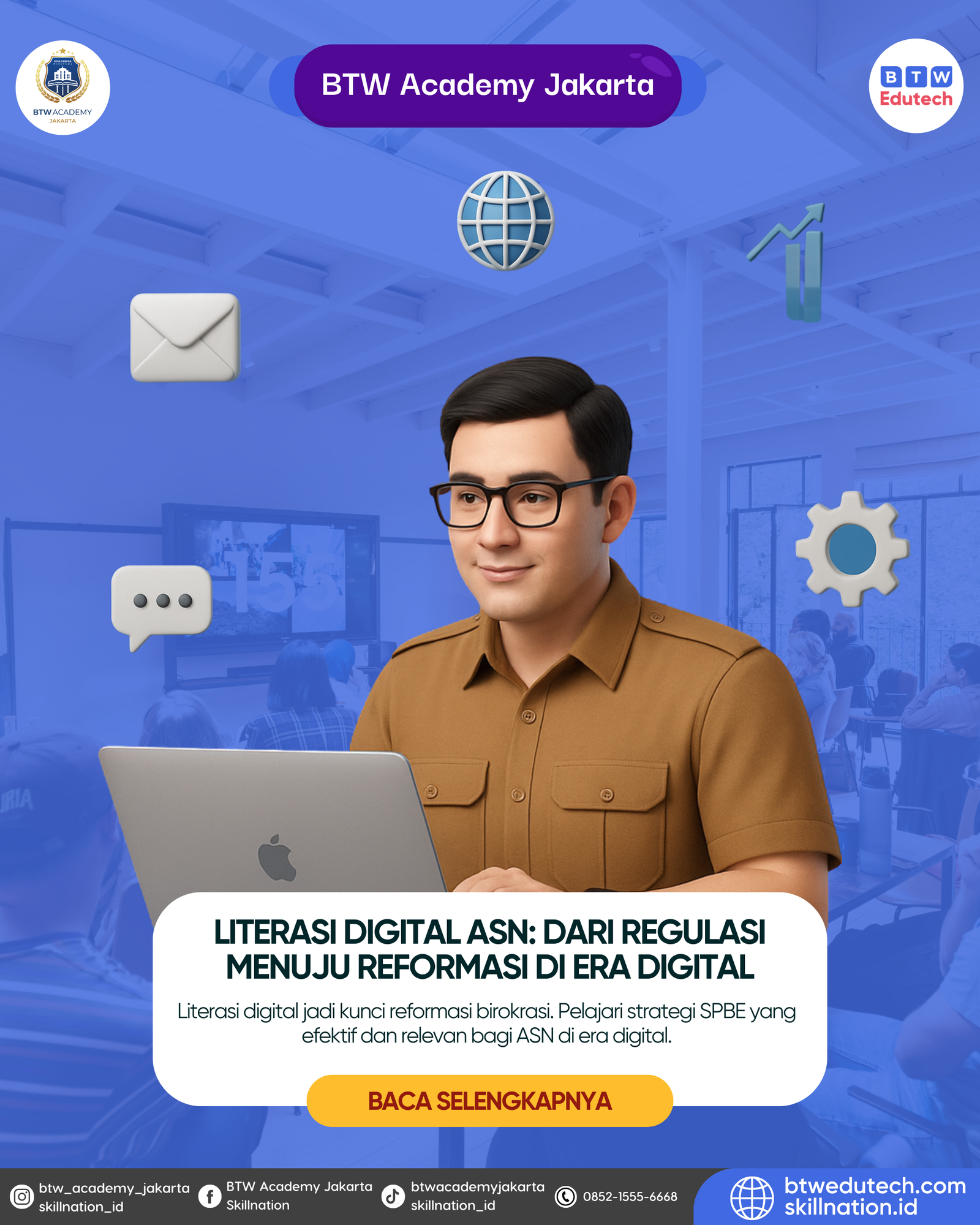 Literasi Digital ASN: Dari Regulasi Menuju Reformasi di Era Digital