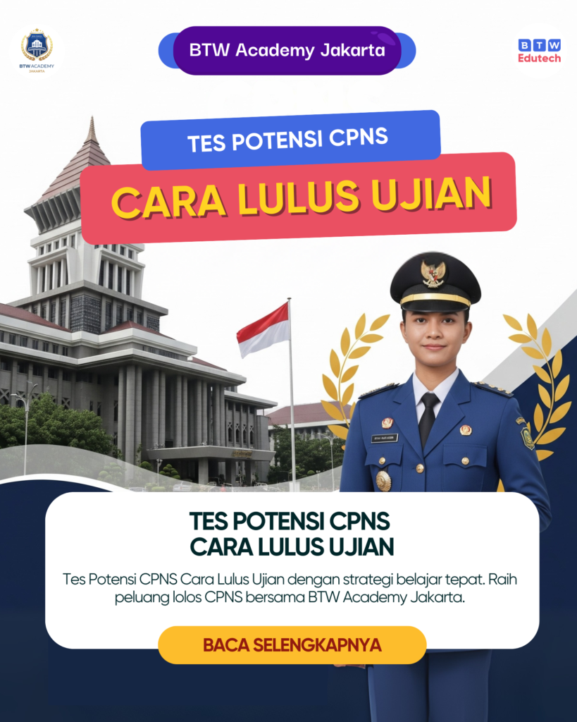Tes Potensi CPNS Cara Lulus Ujian