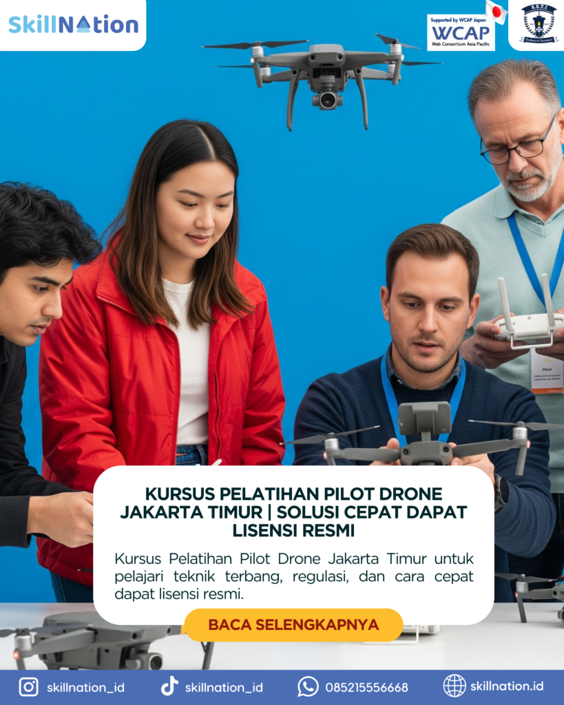 Kursus Pelatihan Pilot Drone Jakarta Timur: Solusi Cepat Dapat Lisensi Resmi