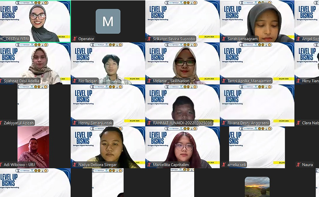 WEBINAR Level Up Bisnis dengan Digital Marketing