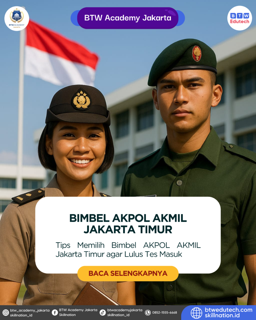 Tips Memilih Bimbel AKPOL AKMIL Jakarta Timur agar Lulus Tes Masuk