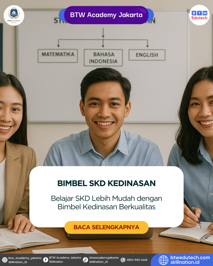 Belajar SKD Lebih Mudah dengan Bimbel Kedinasan Berkualitas