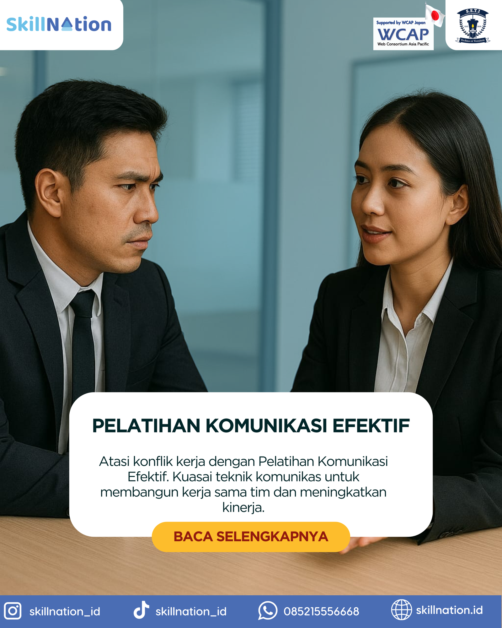 Pelatihan Komunikasi Efektif untuk Atasi Konflik Kerja