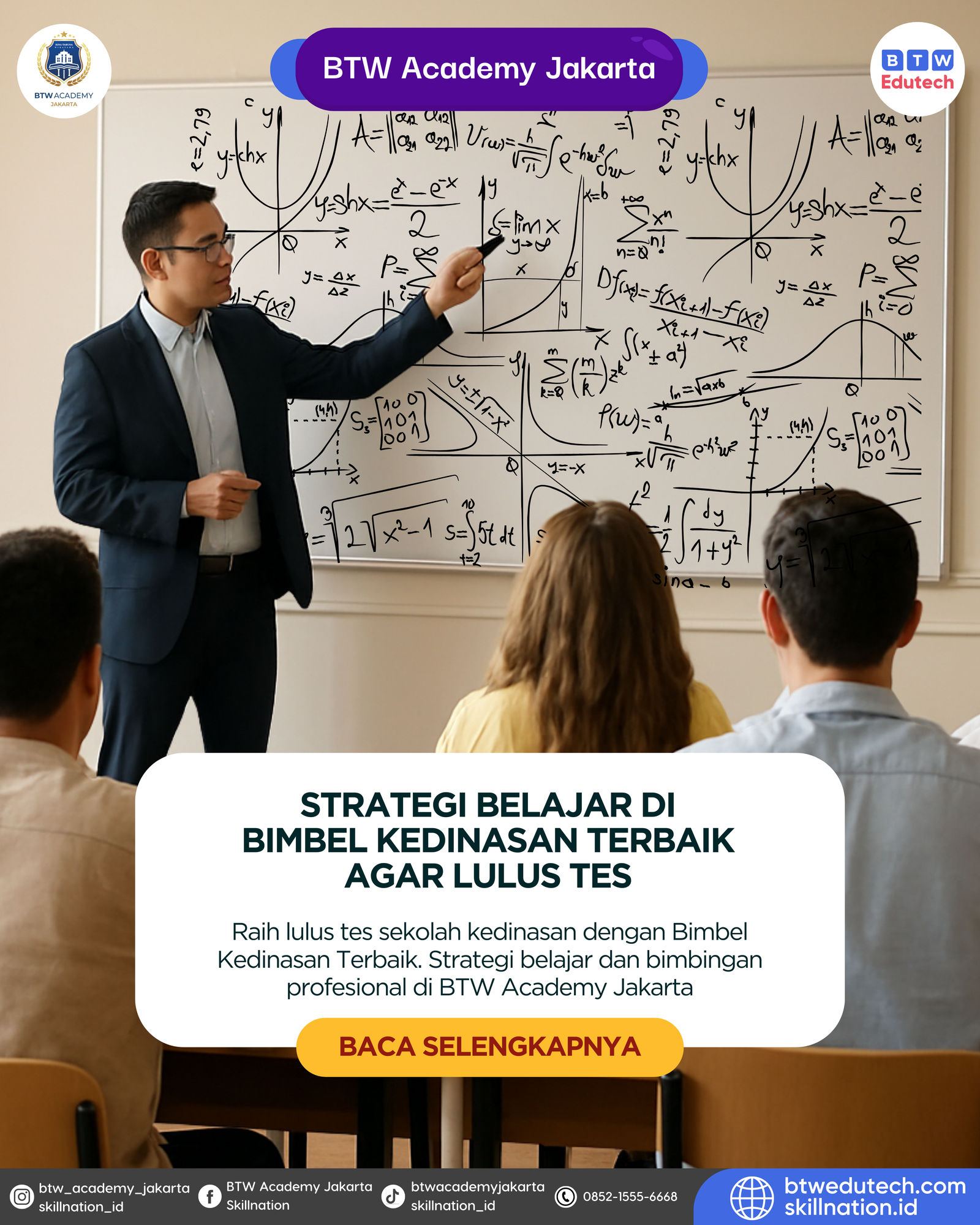 Strategi Belajar di Bimbel Kedinasan Terbaik Agar Lulus Tes
