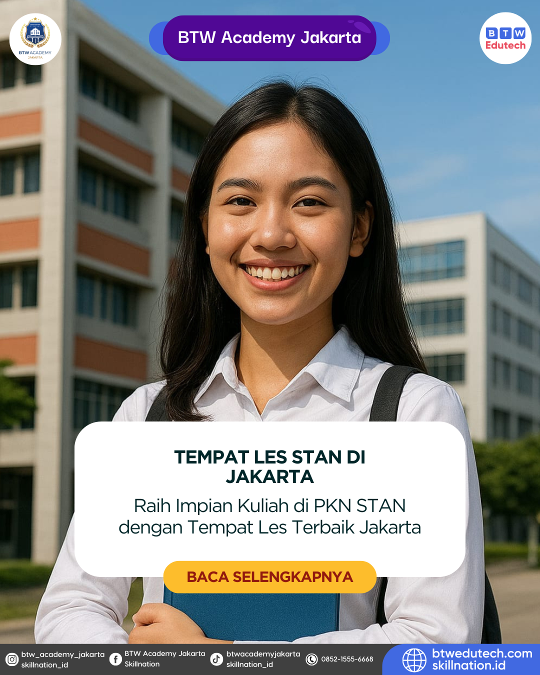 Raih Impian Kuliah di PKN STAN dengan Tempat Les Terbaik Jakarta