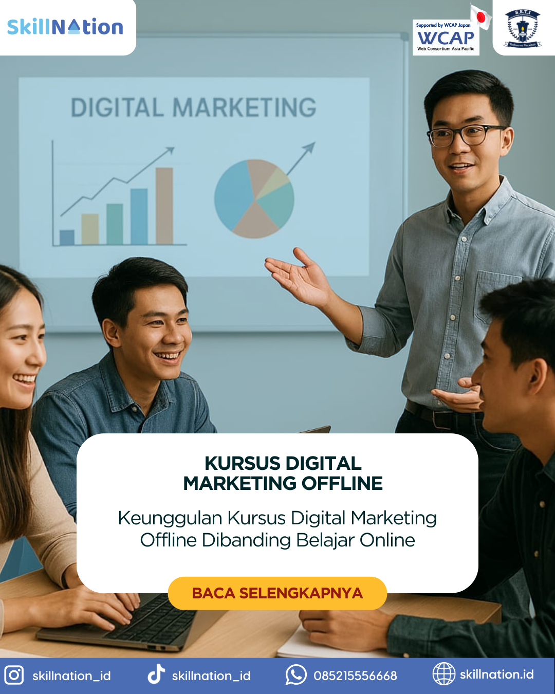 Keunggulan Kursus Digital Marketing Offline Dibanding Belajar Online