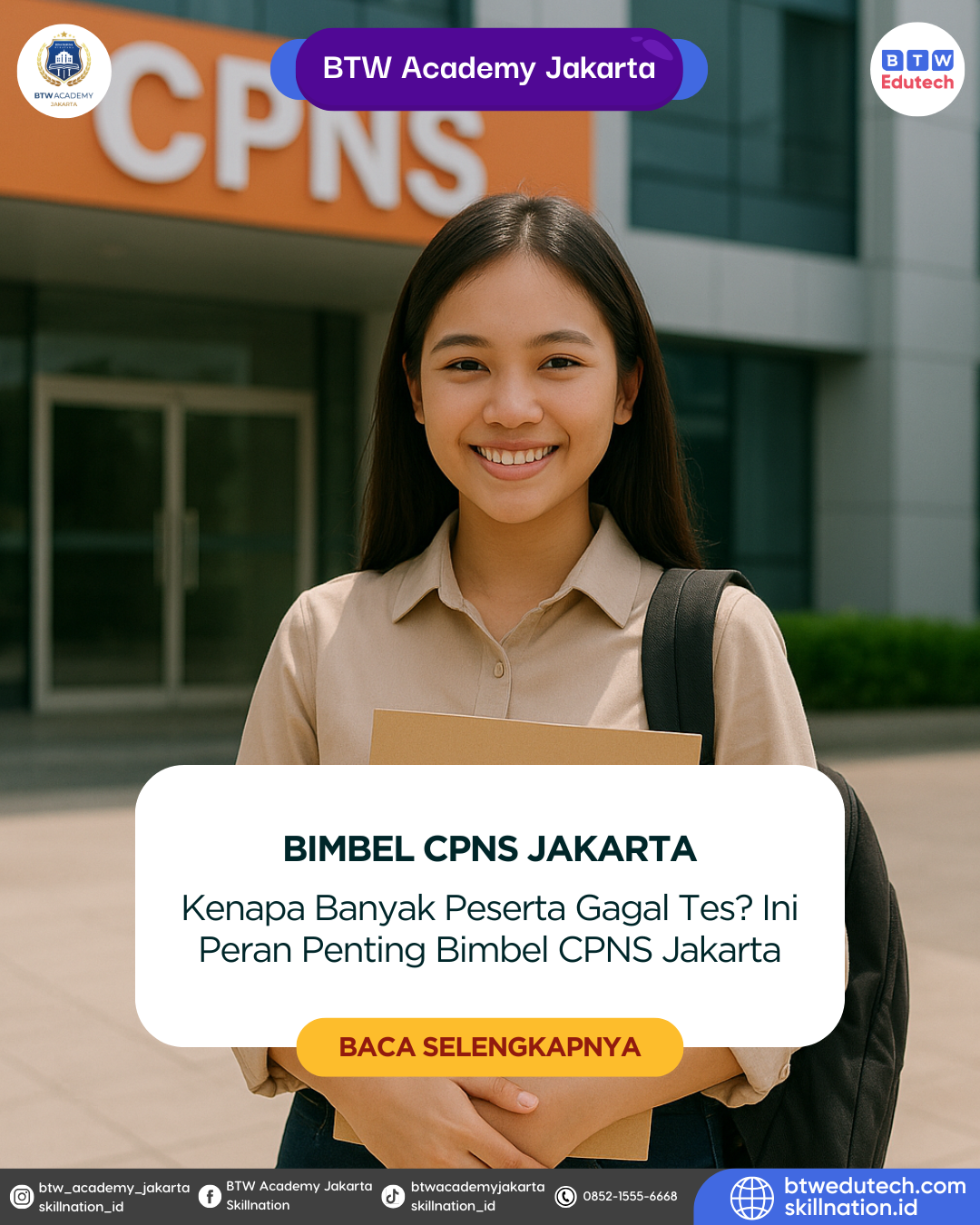 Kenapa Banyak Peserta Gagal Tes? Ini Peran Penting Bimbel CPNS Jakarta