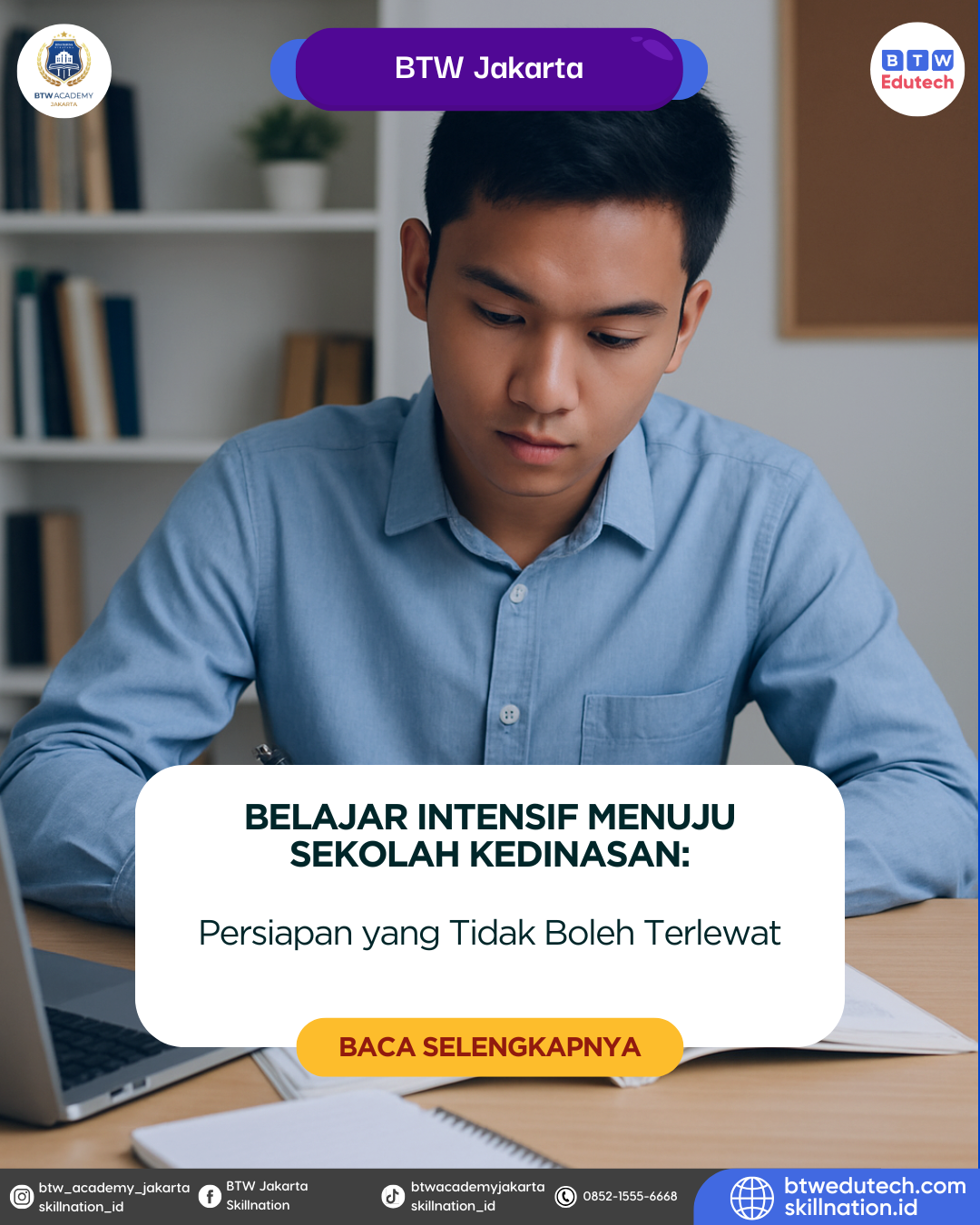 Belajar Intensif Menuju Sekolah Kedinasan: Persiapan yang Tidak Boleh Terlewat