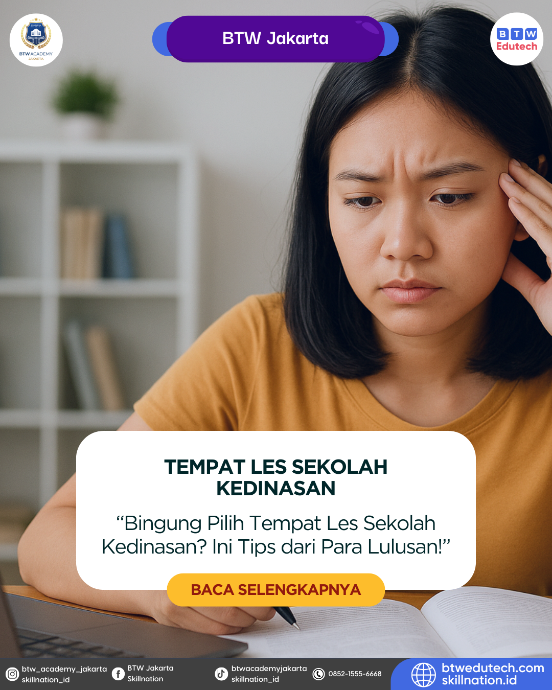“Bingung Pilih Tempat Les Sekolah Kedinasan? Ini Tips dari Para Lulusan!”