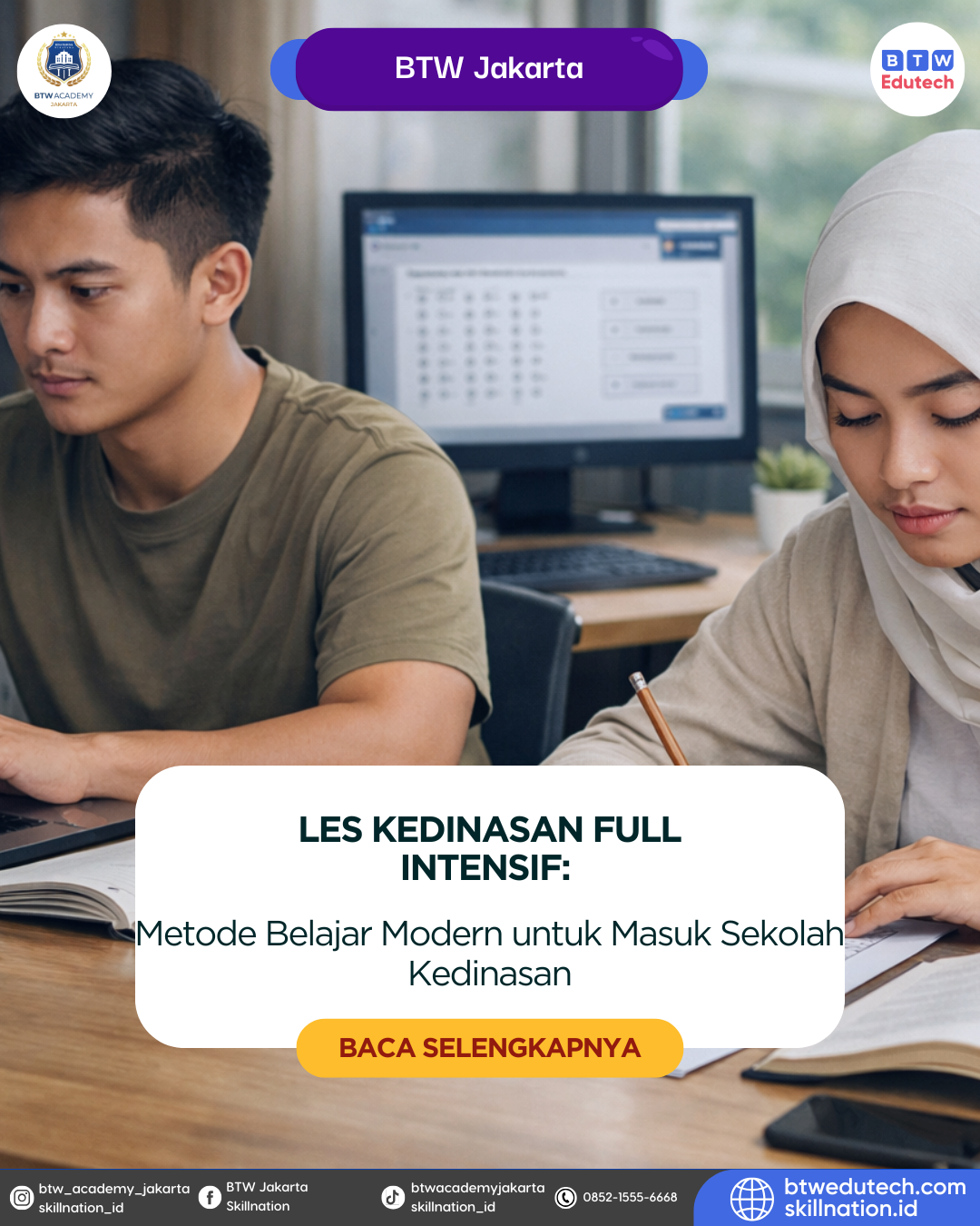 Metode Belajar Modern untuk Masuk Sekolah Kedinasan