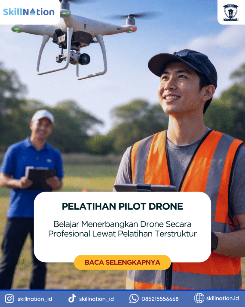 Belajar Menerbangkan Drone Secara Profesional Lewat Pelatihan Terstruktur