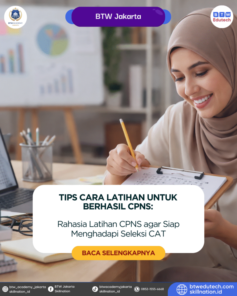 Rahasia Latihan CPNS agar Siap Menghadapi Seleksi CAT