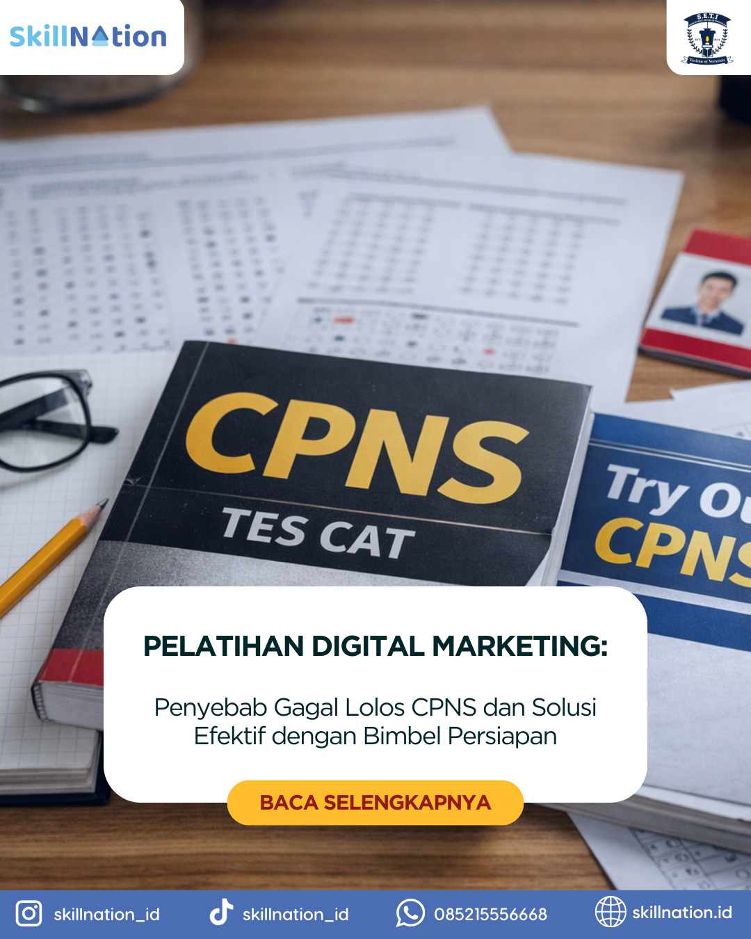 Penyebab Gagal Lolos CPNS dan Solusi Efektif dengan Bimbel Persiapan