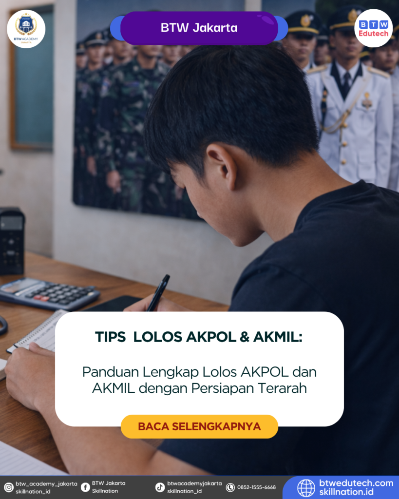 Panduan Lengkap Lolos AKPOL dan AKMIL dengan Persiapan Terarah