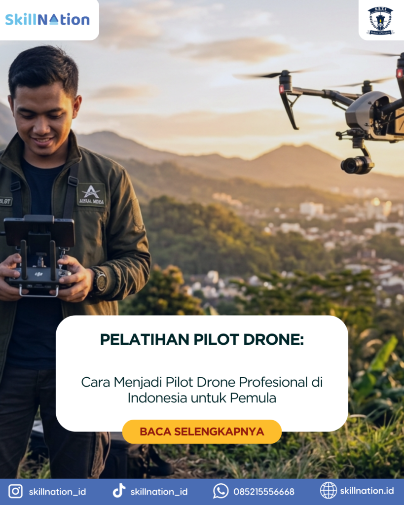 Cara Menjadi Pilot Drone Profesional di Indonesia untuk Pemula
