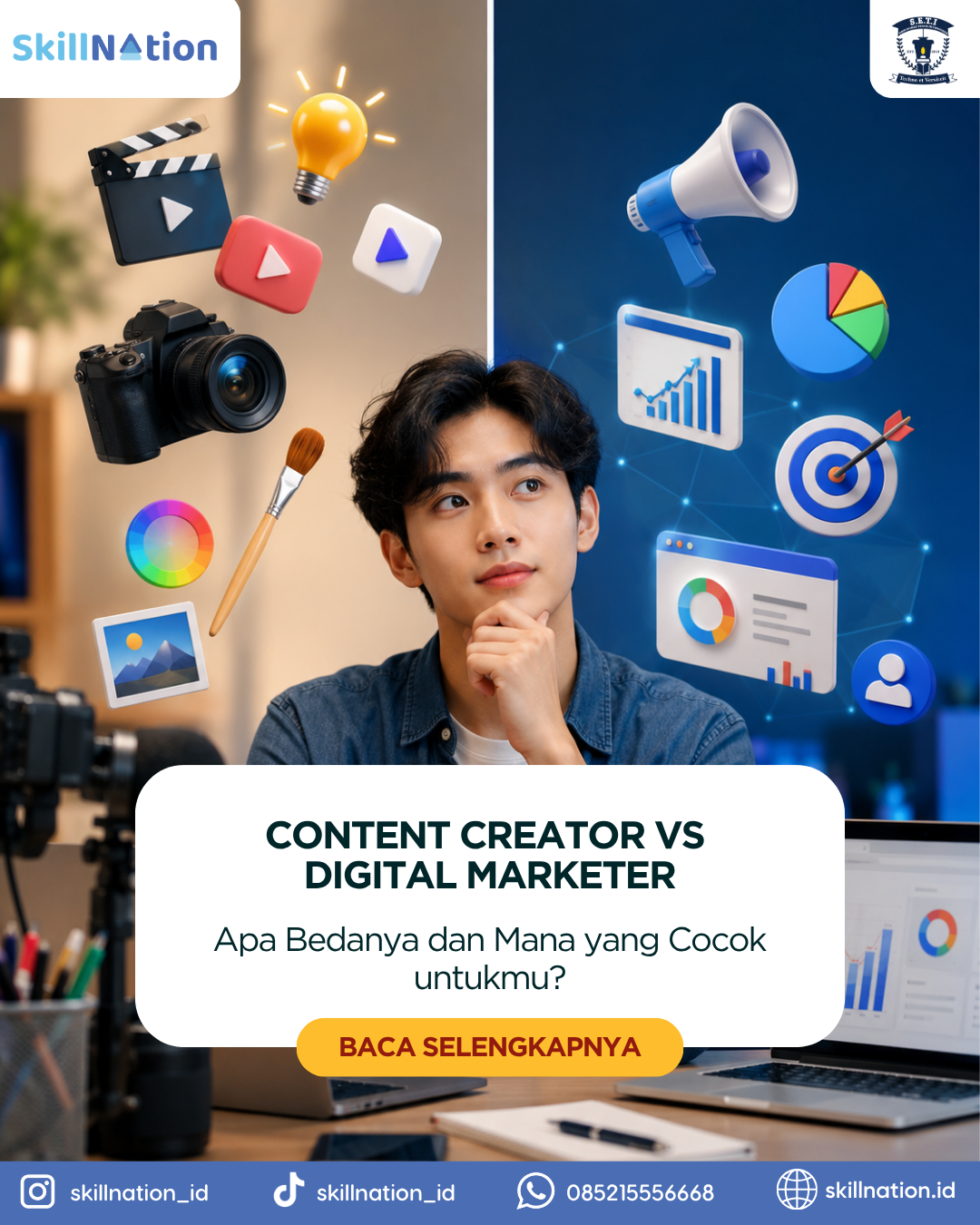 Content Creator vs Digital Marketer: Apa Bedanya dan Mana yang Cocok untukmu?