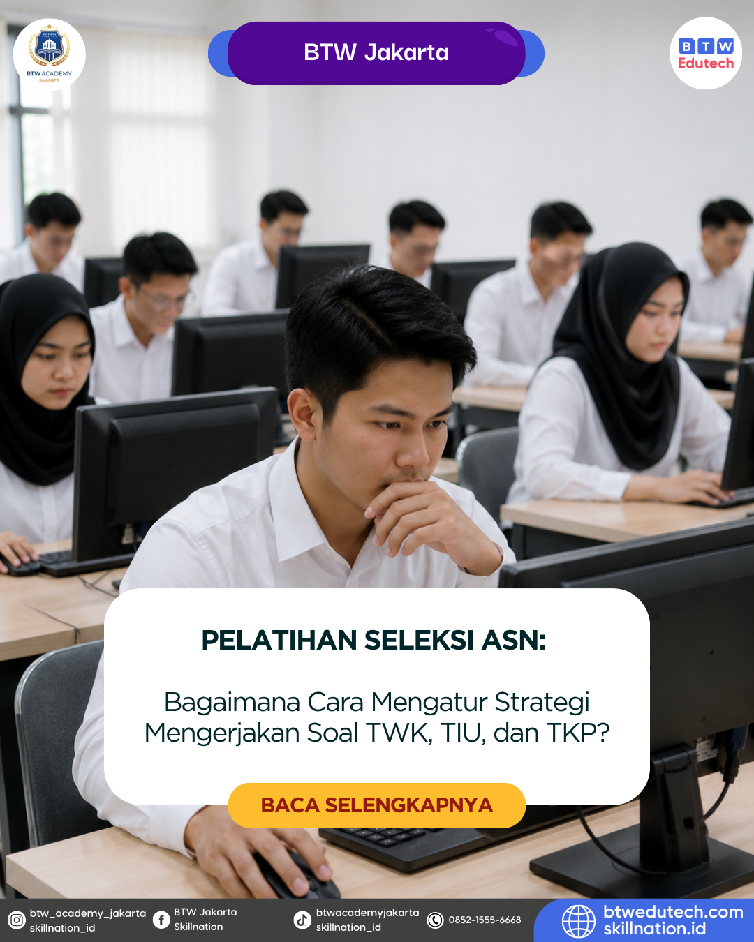 Bagaimana Cara Mengatur Strategi Mengerjakan Soal TWK, TIU, dan TKP?