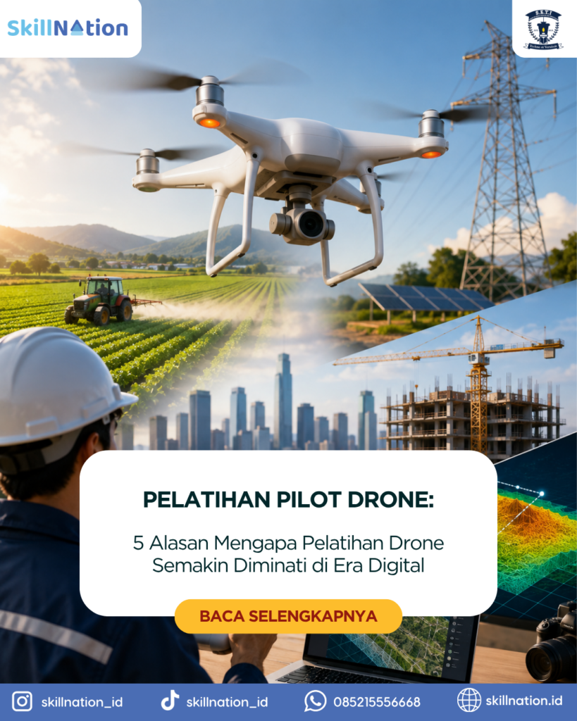 5 Alasan Mengapa Pelatihan Drone Semakin Diminati di Era Digital
