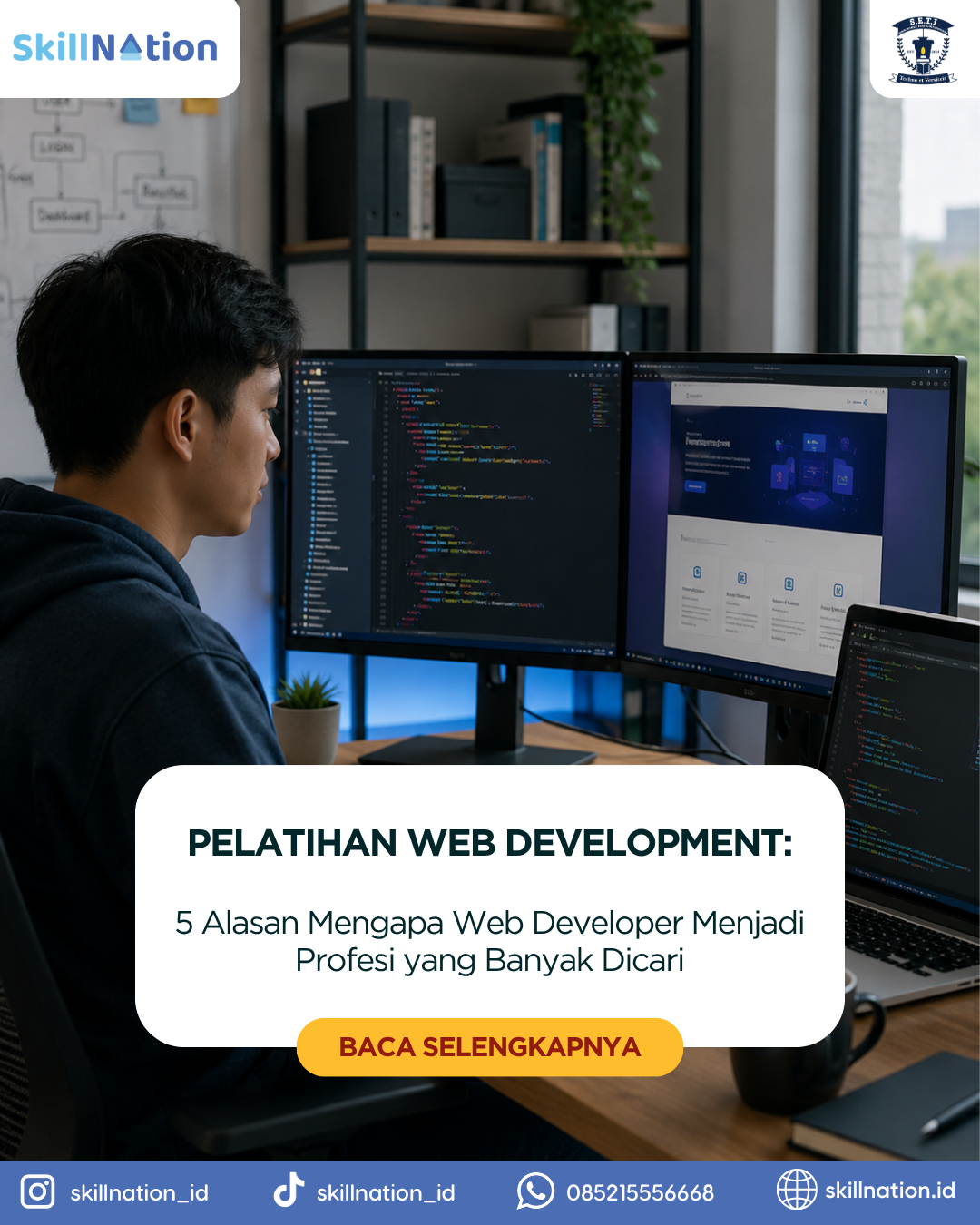 5 Alasan Mengapa Web Developer Menjadi Profesi yang Banyak Dicari