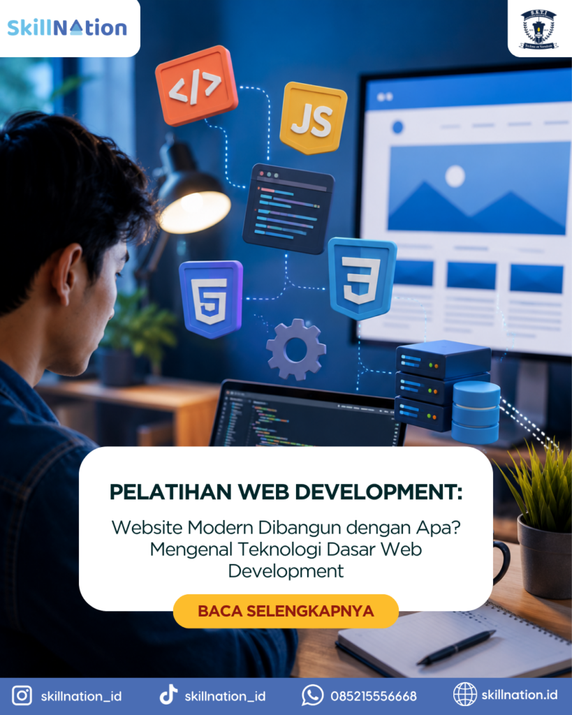 Website Modern Dibangun dengan Apa? Mengenal Teknologi Dasar Web Development