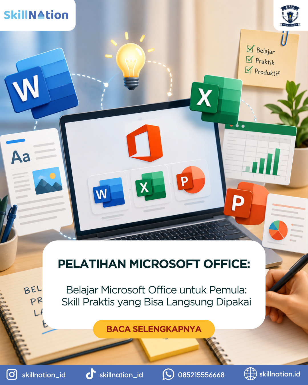 Belajar Microsoft Office untuk Pemula: Skill Praktis yang Bisa Langsung Dipakai