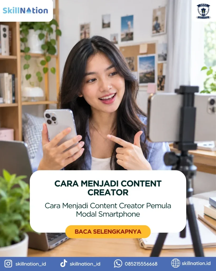 Cara Menjadi Content Creator Pemula Modal Smartphone