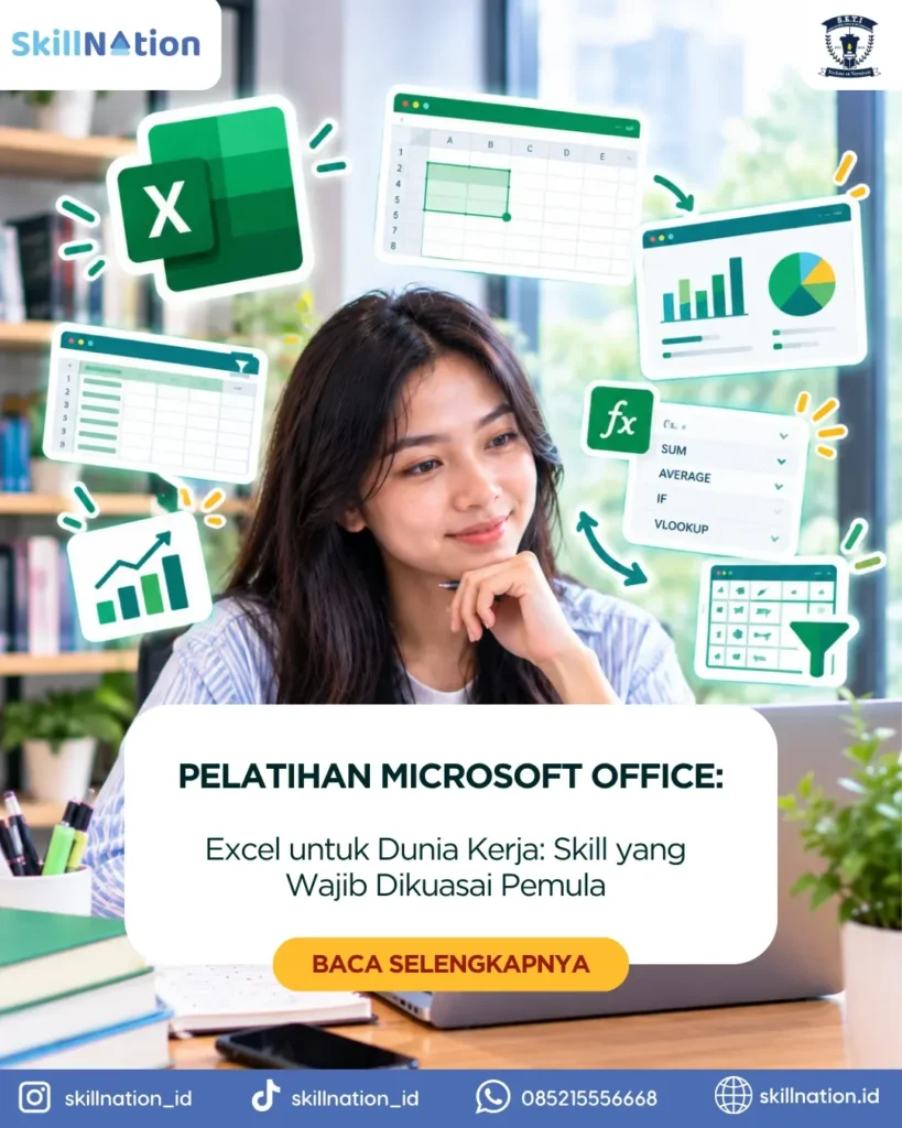 Excel untuk Dunia Kerja: Skill yang Wajib Dikuasai Pemula