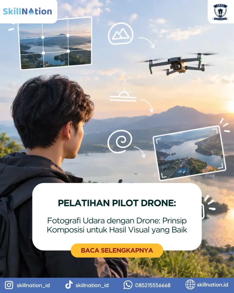 Fotografi Udara dengan Drone: Prinsip Komposisi untuk Hasil Visual yang Baik